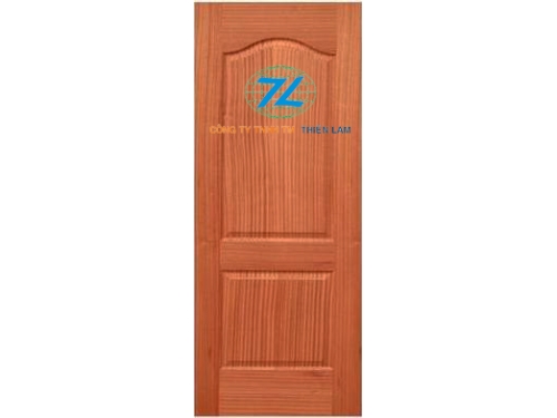 Da cửa hdf 2 panel phủ veneer sapele