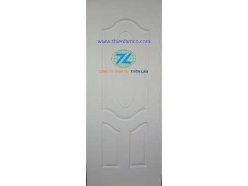 Da cửa hdf 3 panel oval